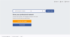 Desktop Screenshot of healthjobs77.com